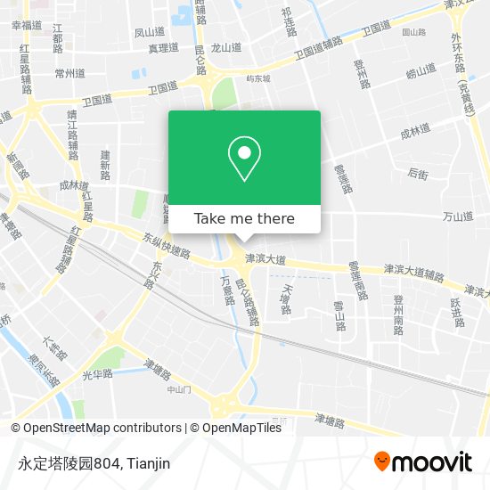 永定塔陵园804 map