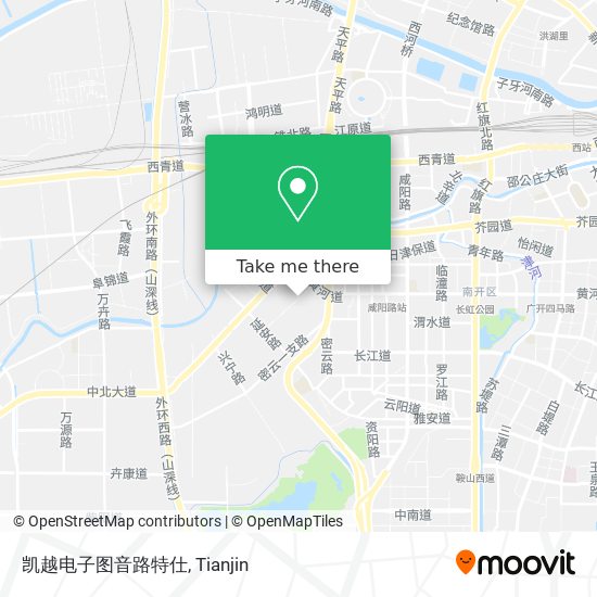凯越电子图音路特仕 map