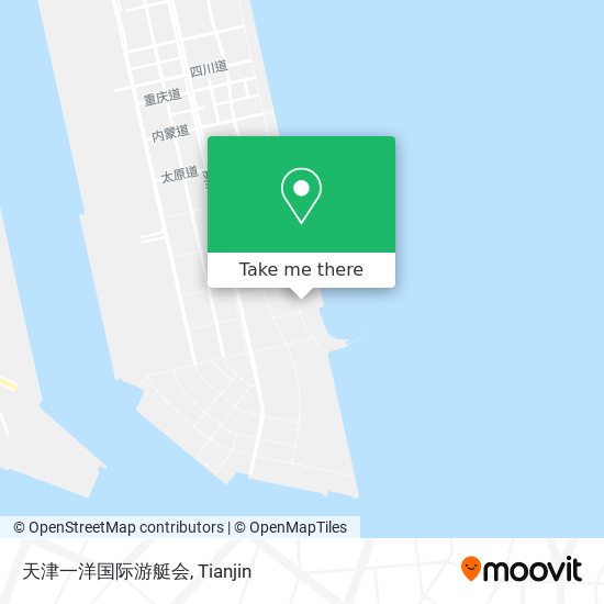 天津一洋国际游艇会 map