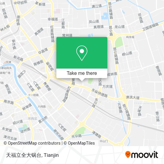 天福立全大锅台 map