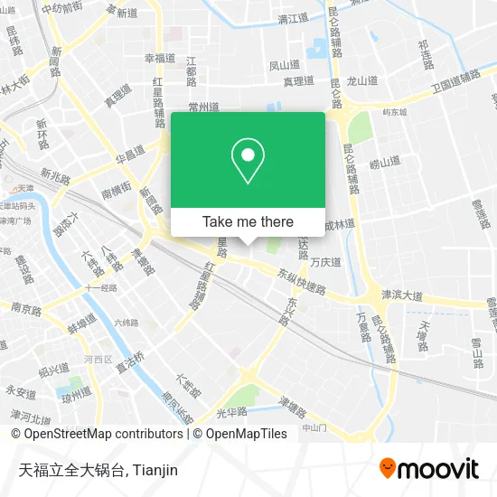 天福立全大锅台 map