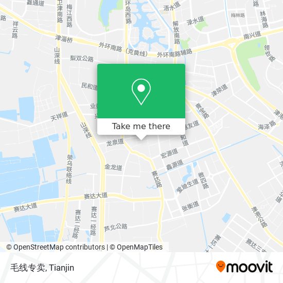 毛线专卖 map