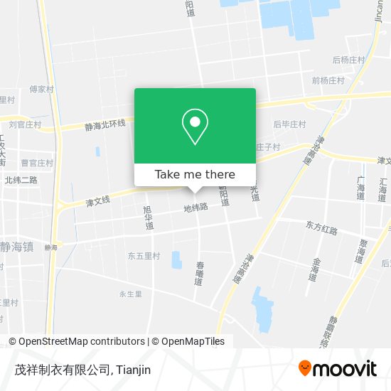 茂祥制衣有限公司 map
