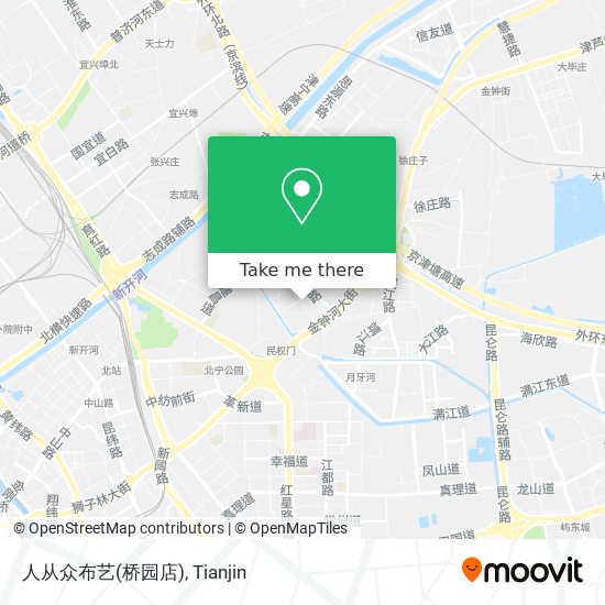 人从众布艺(桥园店) map