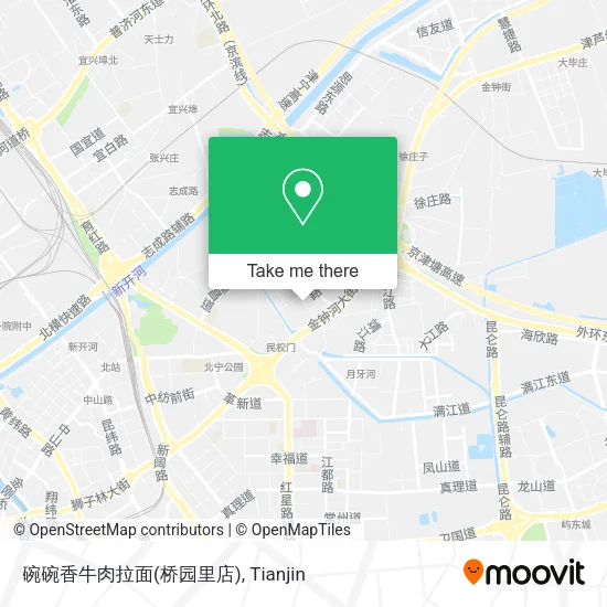 碗碗香牛肉拉面(桥园里店) map