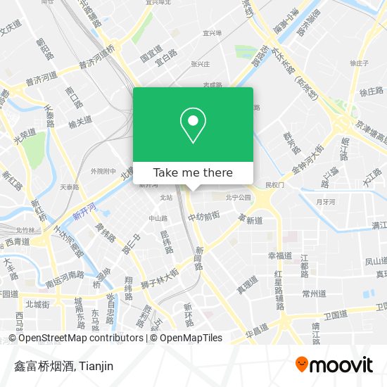 鑫富桥烟酒 map