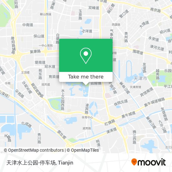 天津水上公园-停车场 map
