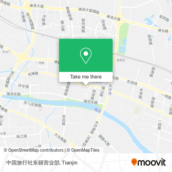 中国旅行社东丽营业部 map