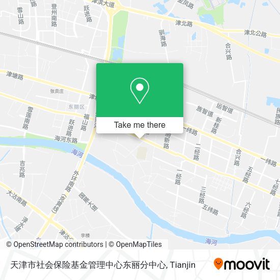 天津市社会保险基金管理中心东丽分中心 map