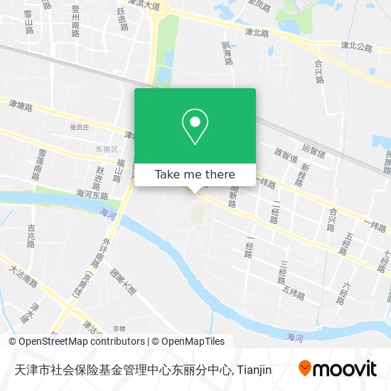 天津市社会保险基金管理中心东丽分中心 map