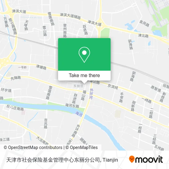天津市社会保险基金管理中心东丽分公司 map