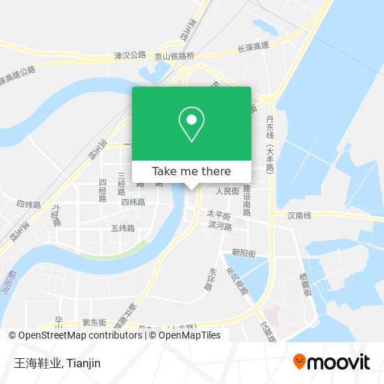 王海鞋业 map