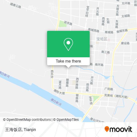 王海饭店 map