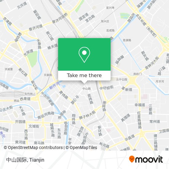 中山国际 map