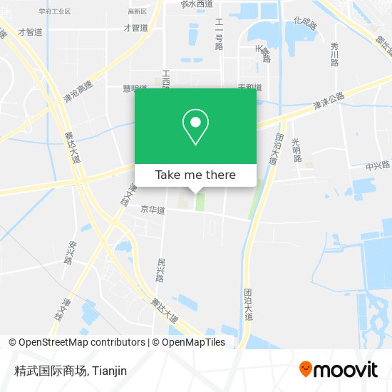 精武国际商场 map