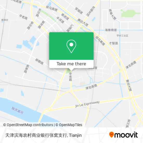 天津滨海农村商业银行张窝支行 map