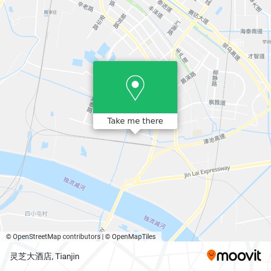 灵芝大酒店 map