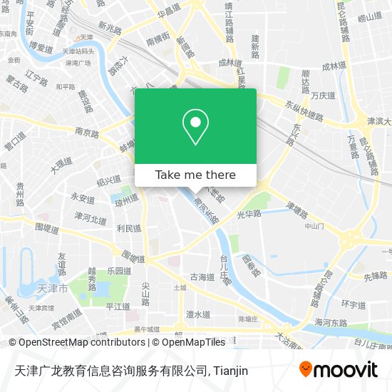 天津广龙教育信息咨询服务有限公司 map