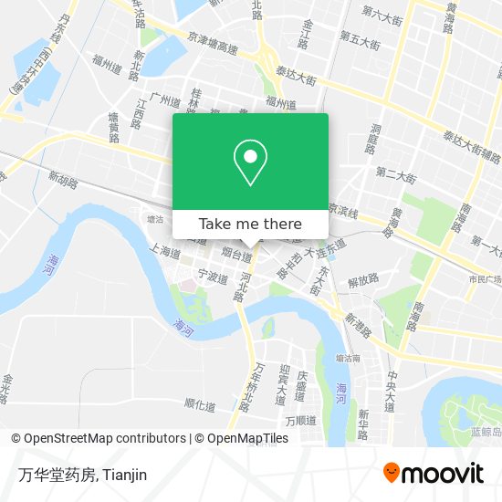 万华堂药房 map