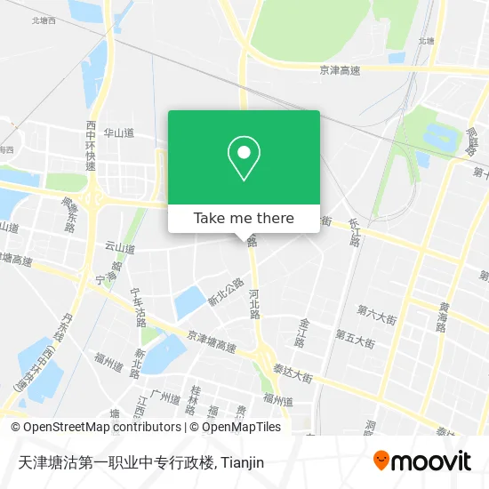 天津塘沽第一职业中专行政楼 map