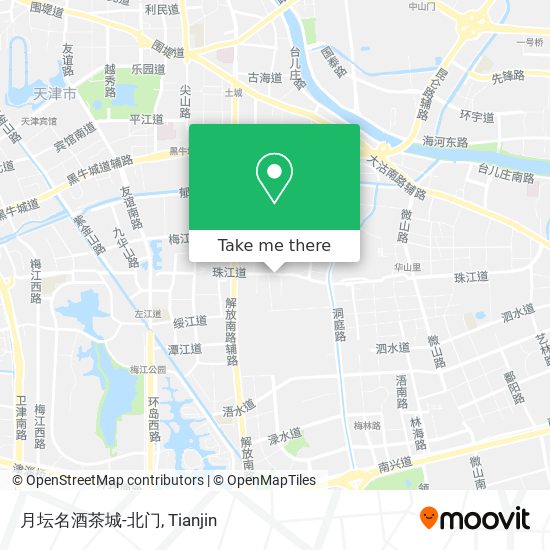 月坛名酒茶城-北门 map