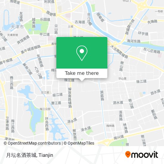 月坛名酒茶城 map
