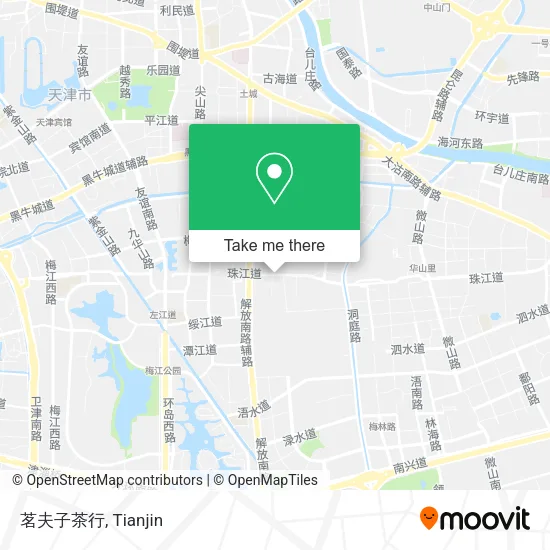 茗夫子茶行 map