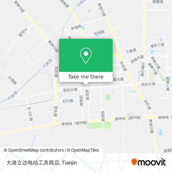 大港立达电动工具商店 map
