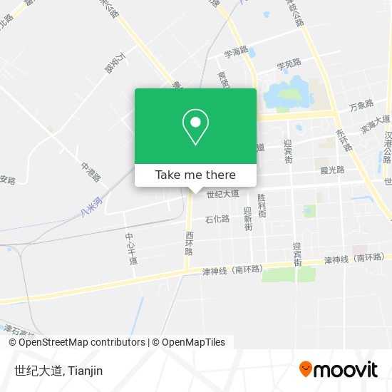 世纪大道 map