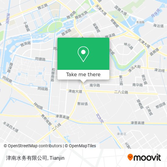 津南水务有限公司 map