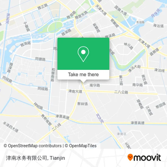 津南水务有限公司 map