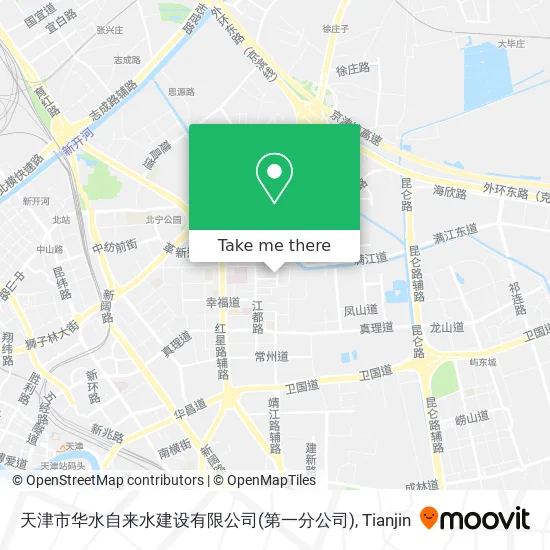 天津市华水自来水建设有限公司(第一分公司) map