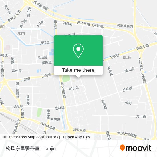 松风东里警务室 map