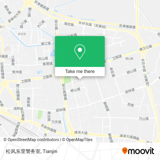 松风东里警务室 map