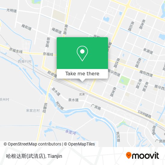 哈根达斯(武清店) map