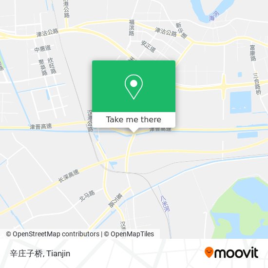 辛庄子桥 map