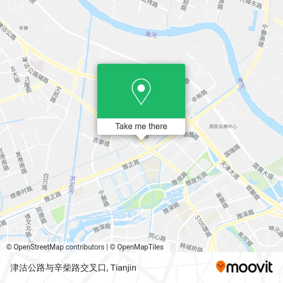 津沽公路与辛柴路交叉口 map