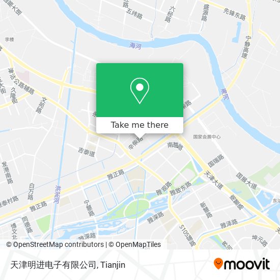 天津明进电子有限公司 map