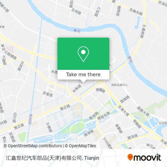 汇鑫世纪汽车部品(天津)有限公司 map