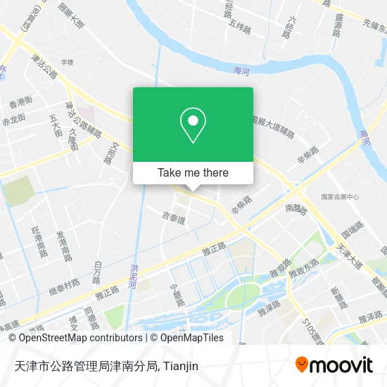天津市公路管理局津南分局 map