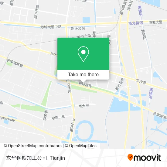 东华钢铁加工公司 map