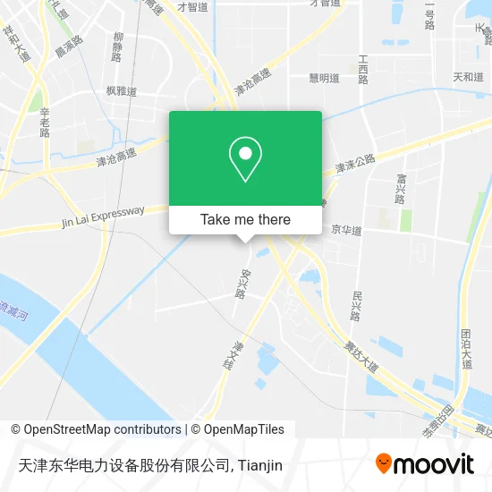 天津东华电力设备股份有限公司 map