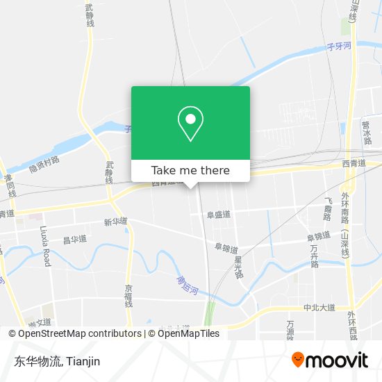 东华物流 map