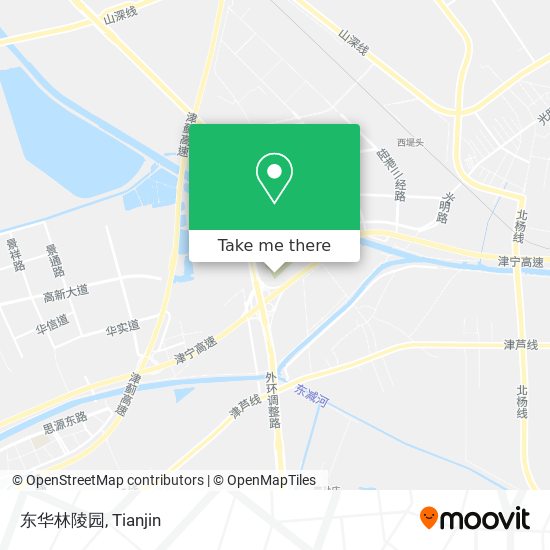 东华林陵园 map