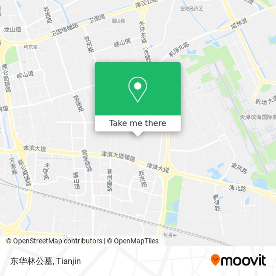 东华林公墓 map