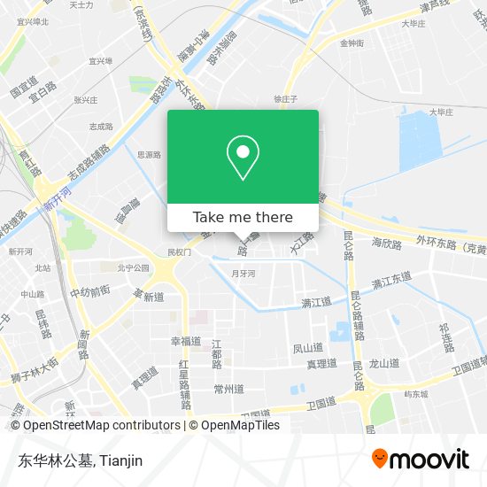 东华林公墓 map
