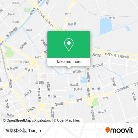 东华林公墓 map