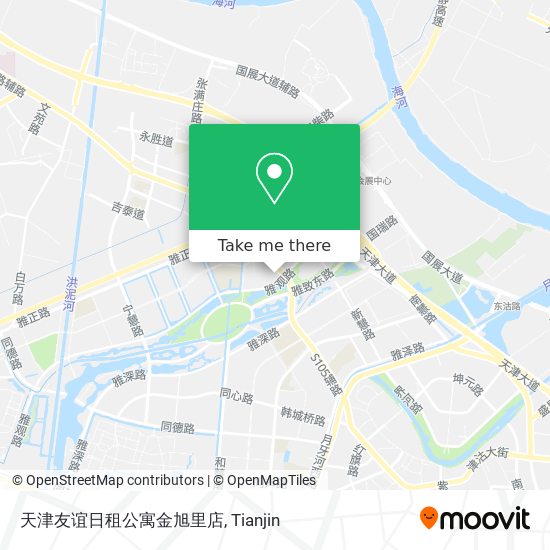 天津友谊日租公寓金旭里店 map
