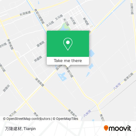 万隆建材 map