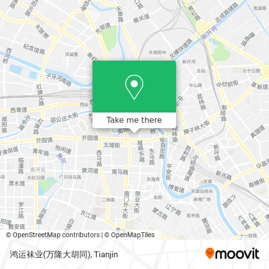 鸿运袜业(万隆大胡同) map